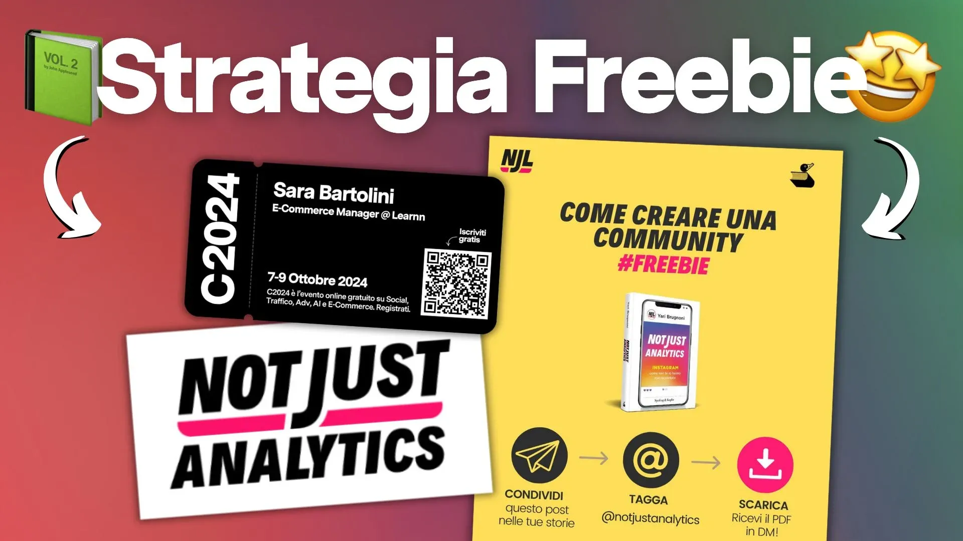 Come andare virale e ottenere visibilità su Instagram con il Freebie | Not Just Analytics