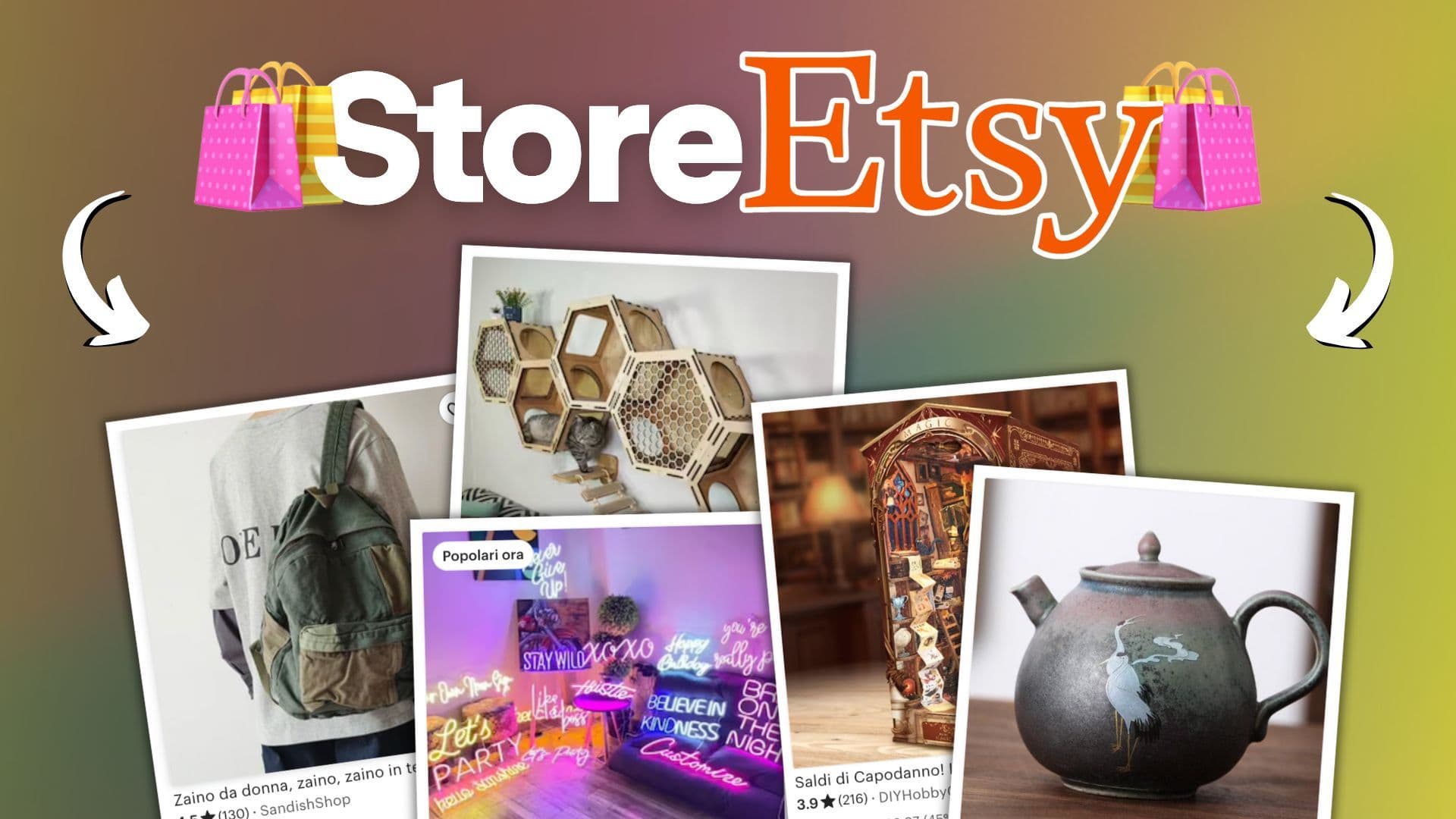 Come aprire un negozio Etsy e impostare i prodotti