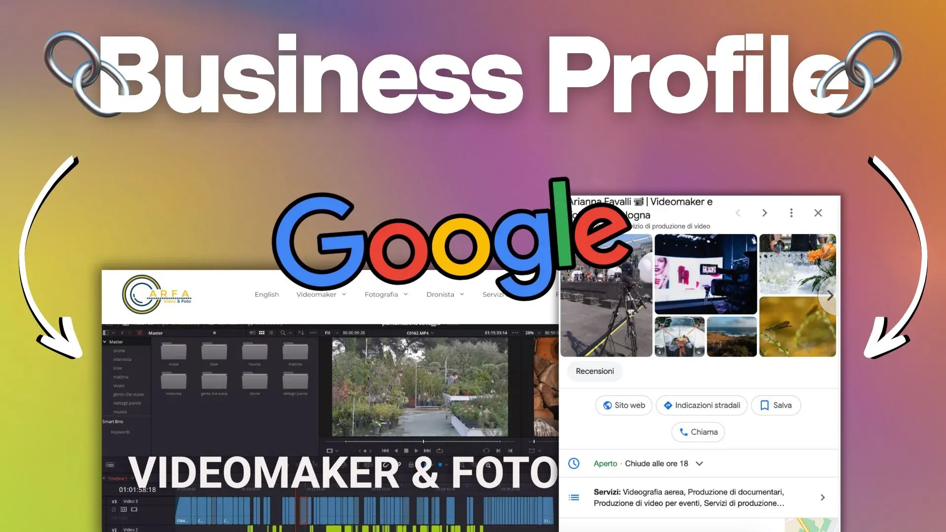 SEO per attività locali: come essere tra i primi risultati | Caso studio videomaker